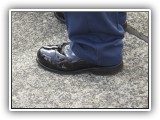 Fat A_ 001 - one of the Blue Angels team - shiny shoes!