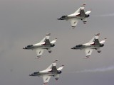 USAF Thunderbirds team - F16
