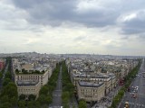 Par_12 - Paris's weird street pattern from the top of the Arc de Triomphe