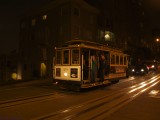 SF_ 1496 - a SF Cable Car - by night