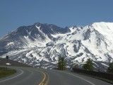 USA_68 - driving towards Mt St Helens - until it almost feels like you almost drive into the crater